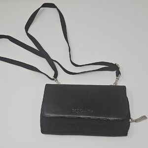 Baggallini Black Crossbody Wallet Bag